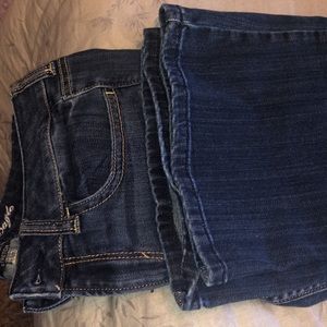 American Eagle AE Hipster Jeans Stretch Size 8 Short